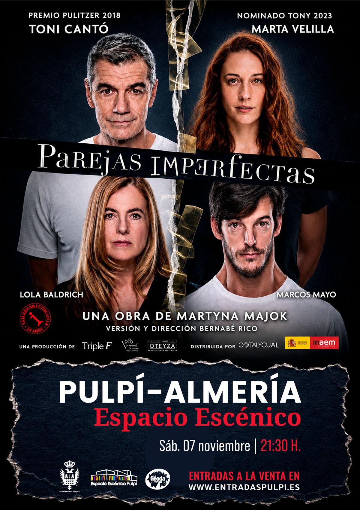 parejas imperfectas tony canto en pulpí